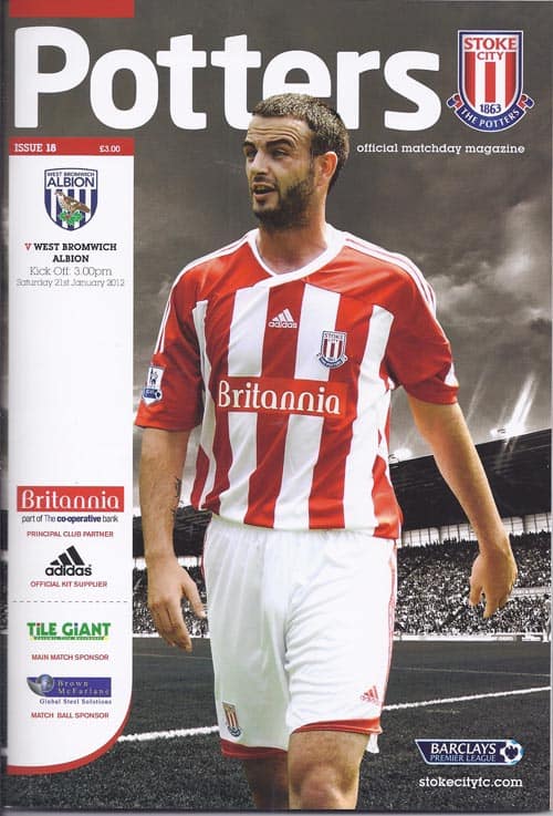 Stoke City FC v West Bromwich Albion FC 